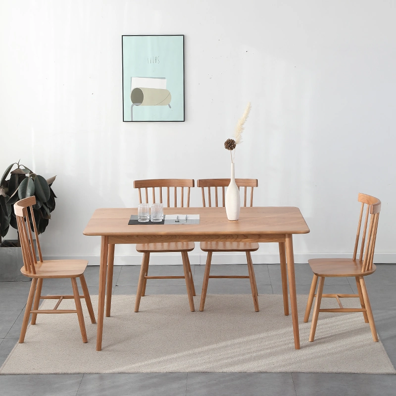 Modern Dining Room Sets Folding Dinner Table Nordic Solid Wood Round Dining Table