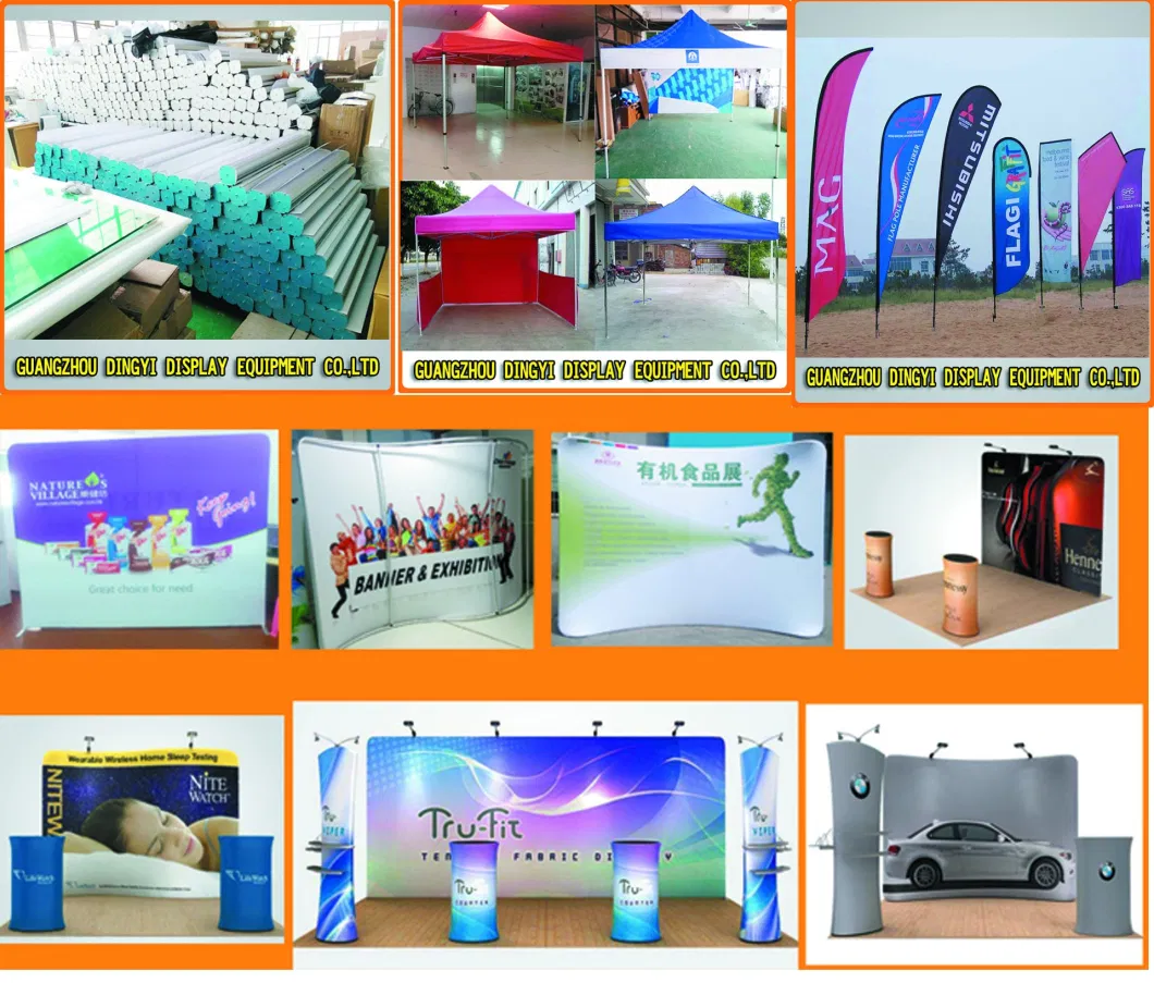 Pop up Tension Fabric Exhibition Backdrop Display