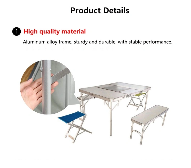 Camping Outdoor Folding Barbecue Table and Chair