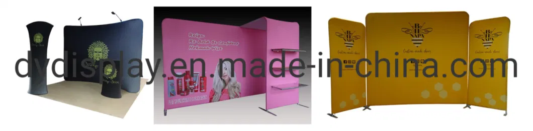 Pop up Tension Fabric Exhibition Backdrop Display