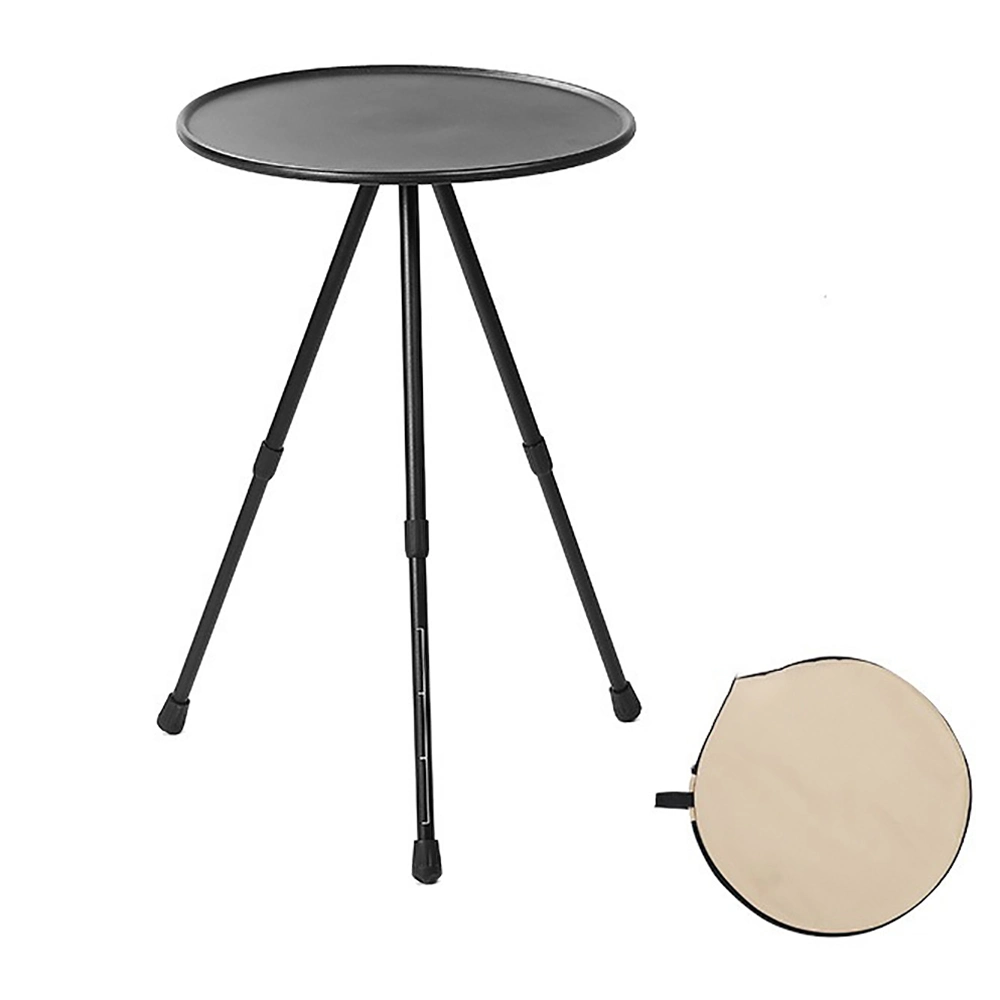 Round Foldable Camping Table Outdoor Multifunctional Portable Wbb21780