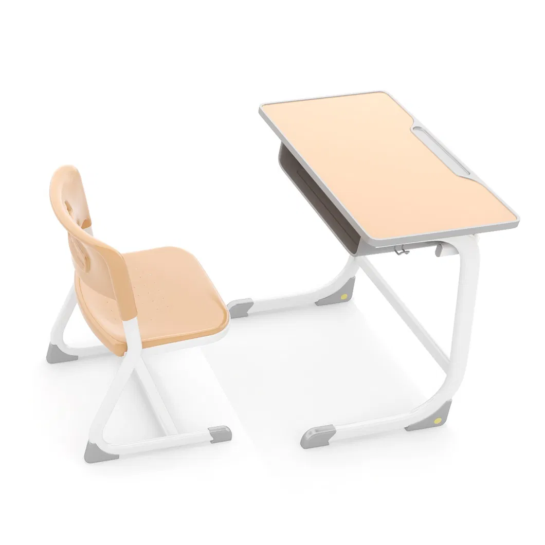 High Quality Plastic Foldable Chair Kid Student Furniture Educational Study Table Chair