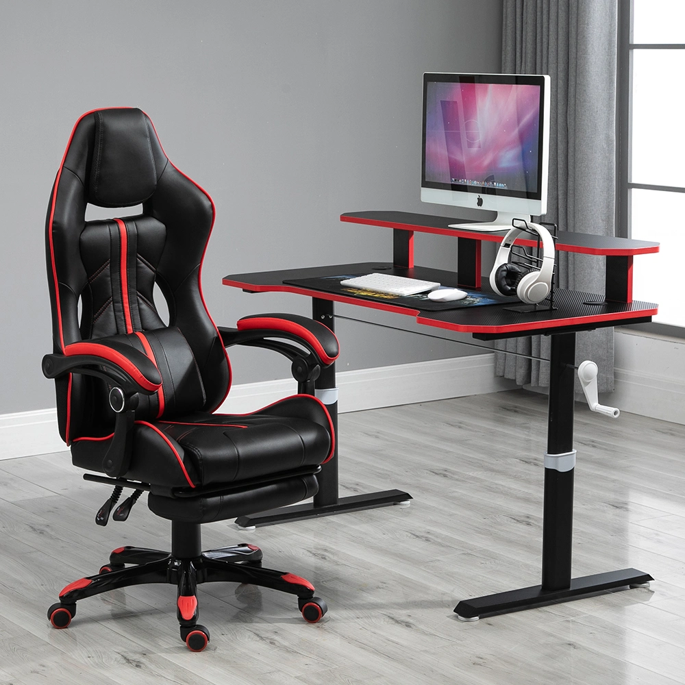New Design Office furniture Gaming Desk Racing Style Office Table Gamer PC Workstation Gaming Table
