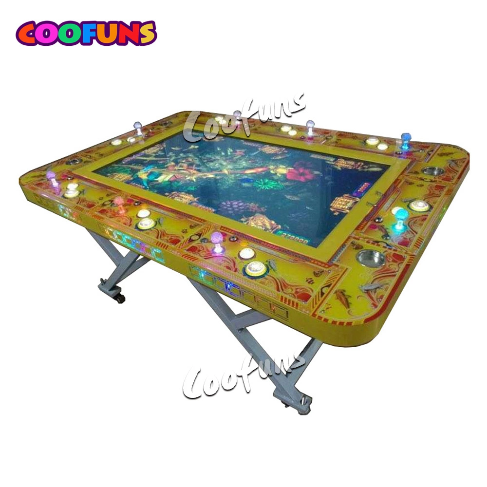 8 Players Folding Fish Game Jammers Fish Table Multi Games Fish Game Table Gambling