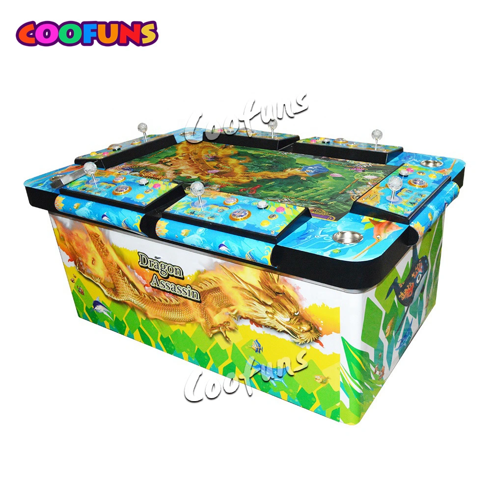 8 Players Folding Fish Game Jammers Fish Table Multi Games Fish Game Table Gambling