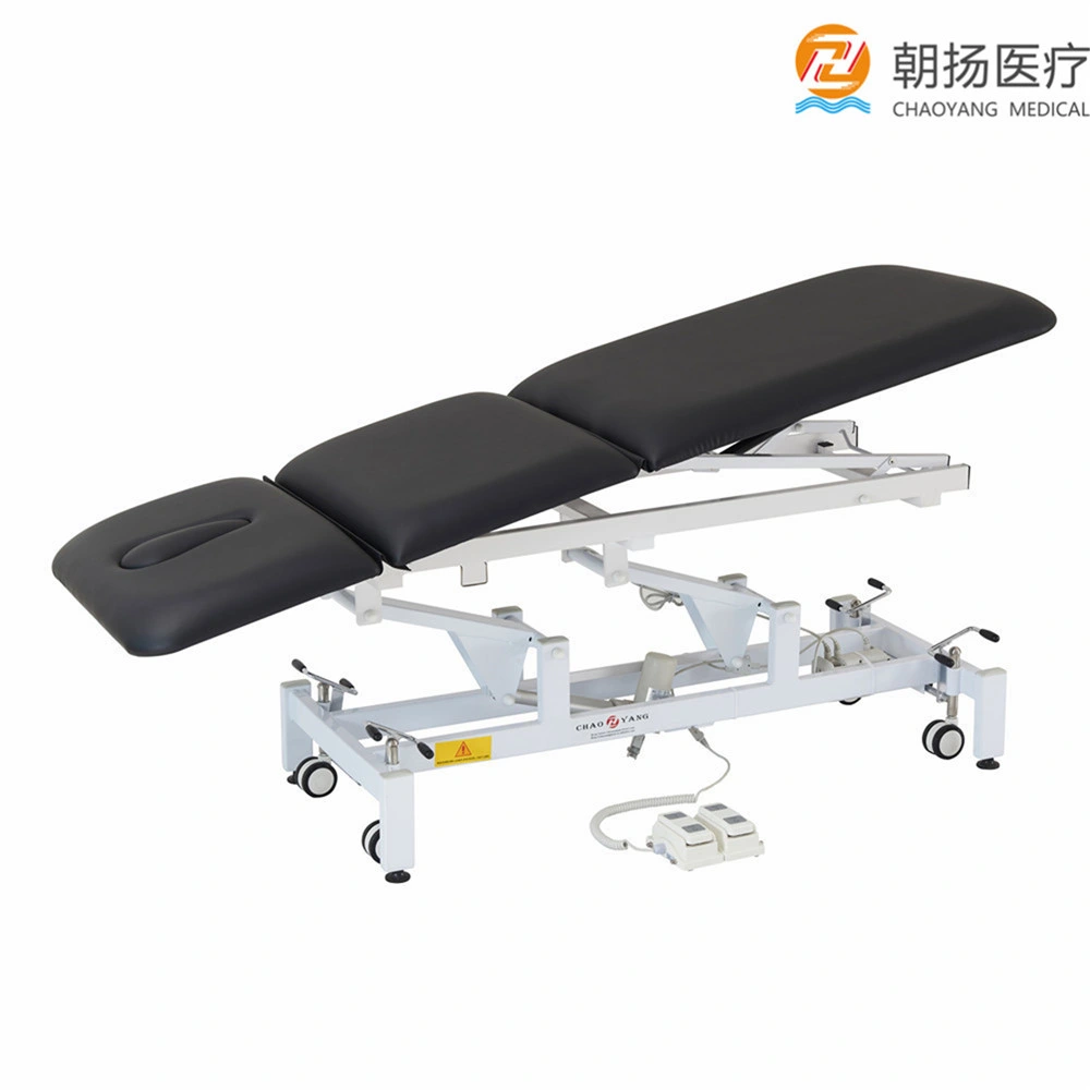 Clinic Adjustable Deluxe Electric Chiropractic Exam Table Therapy Bed