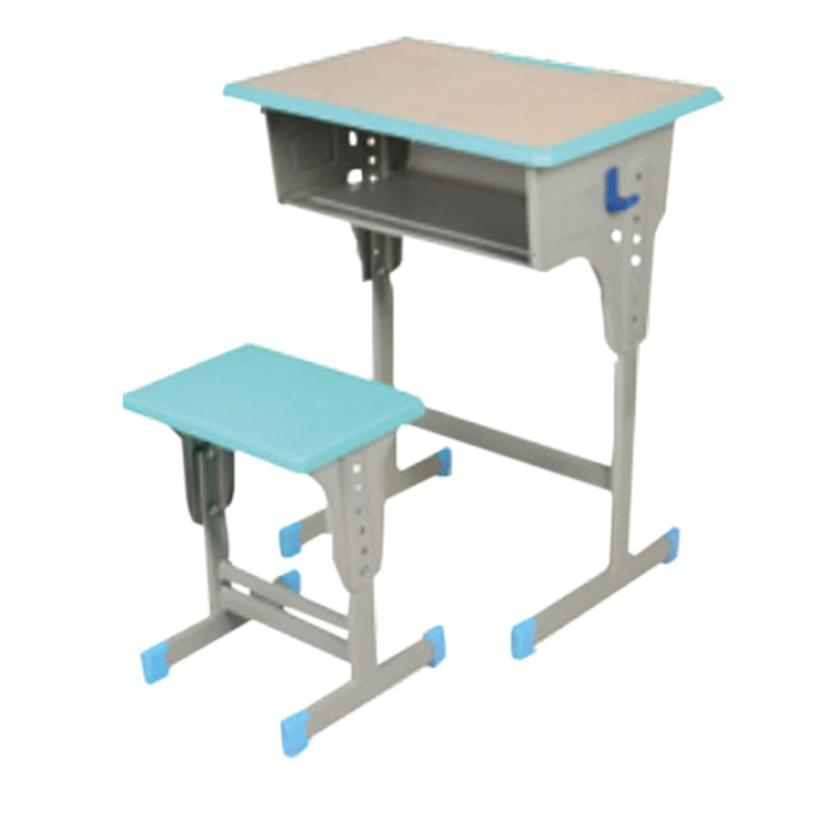 Adjustable Desk Folding Table for Primary School Classroom Plastic Chair Table for Sale