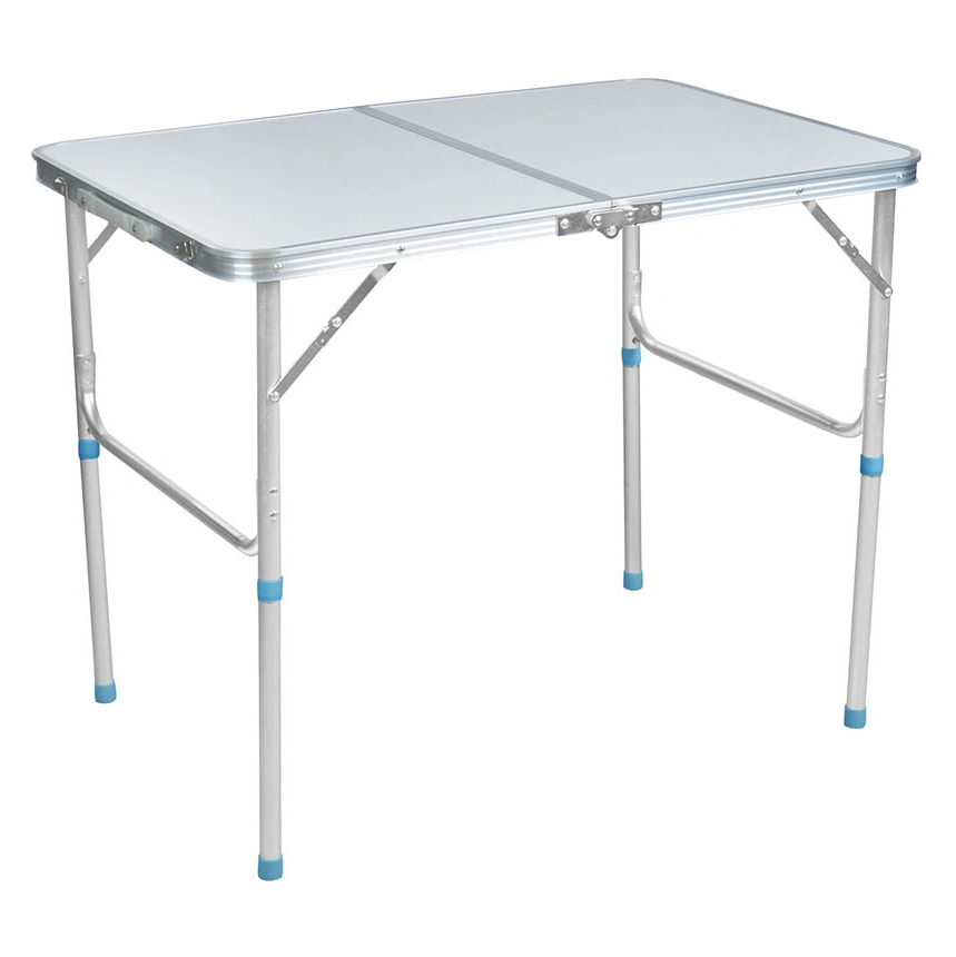 Cheap Utility Table Portable HDPE Folding Desk Outside Aluminum Camping Picnic Table