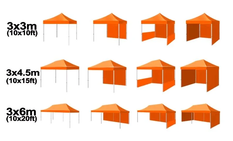 Advertising Trade Show Tent Pop up Gazebo Canopy Tent