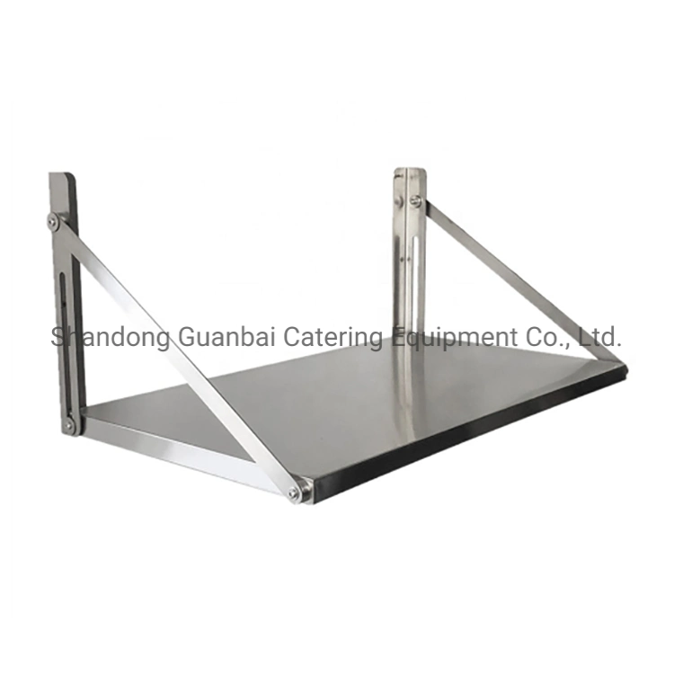 Commercial Kitchen Equipment Stainless Steel Portable Folding Work Table for Outdoor Dining Table Folded Workbench