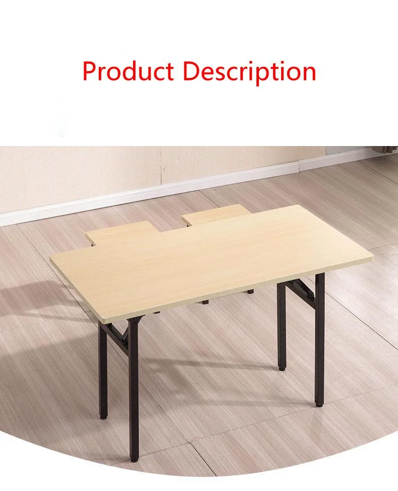 Wholesale Hotel Furniture Outdoor Event Used Metal Frame Wood Folding Table