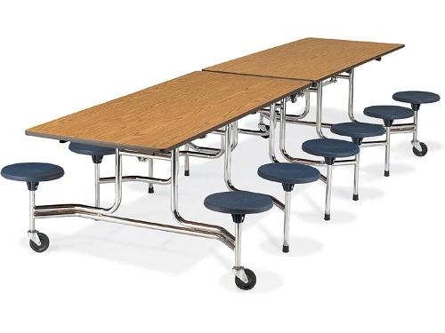 School Furniture Canteen Furniture Foldable Dining Table