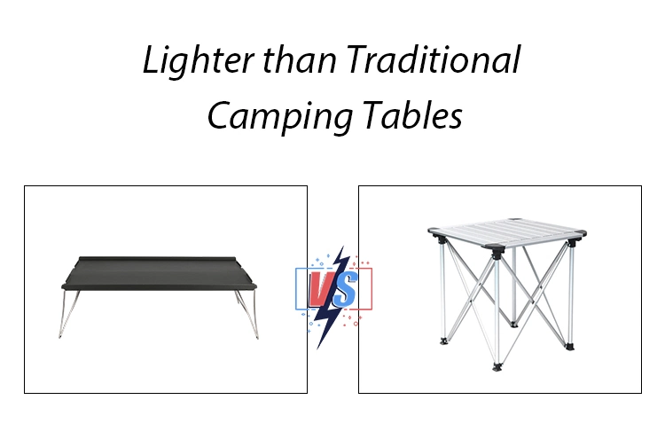 New Outdoor Portable Travelling Camping Mini Lightweight Aluminum Folding Foldable Table
