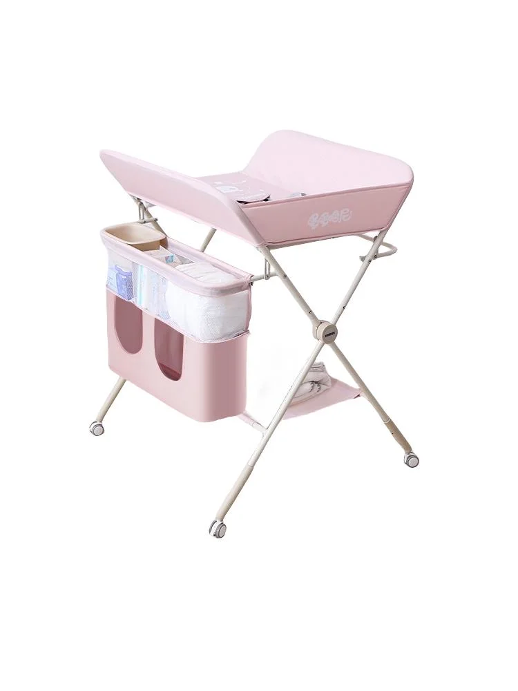Multifunctional Foldable Diaper-Changing Table Baby Care Table Newborn Baby Changing Desk