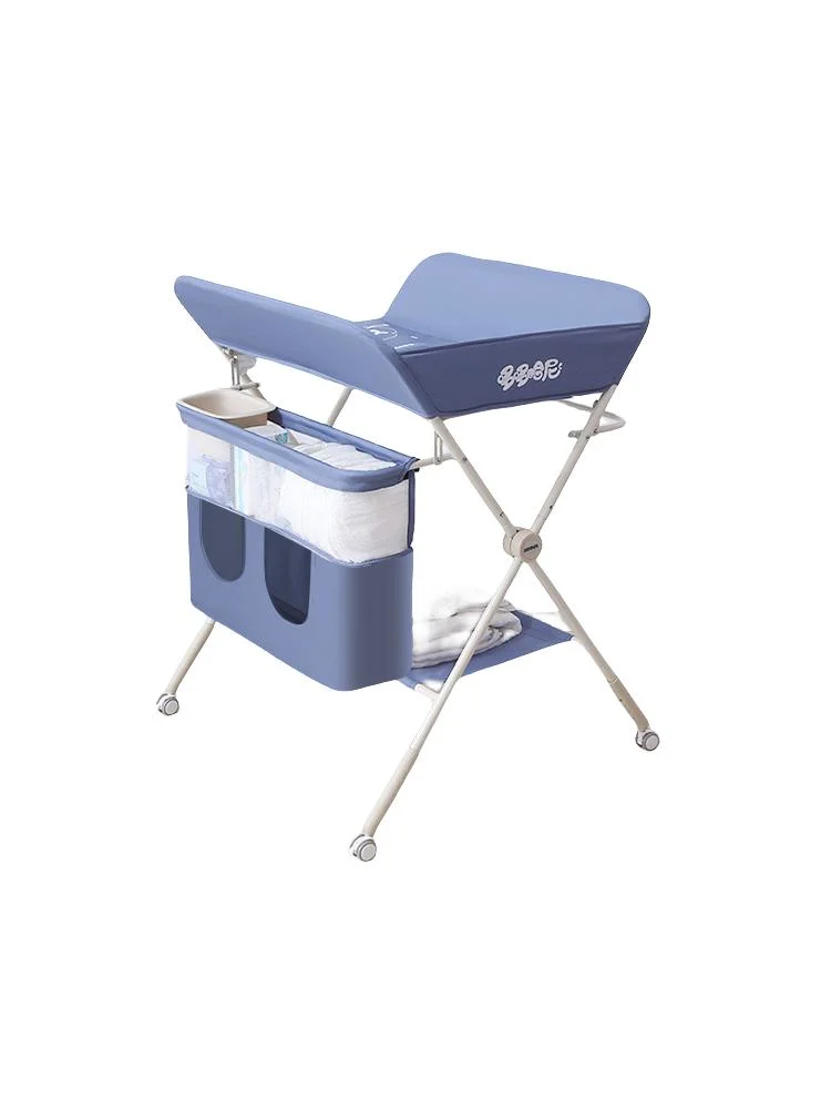Multifunctional Foldable Diaper-Changing Table Baby Care Table Newborn Baby Changing Desk