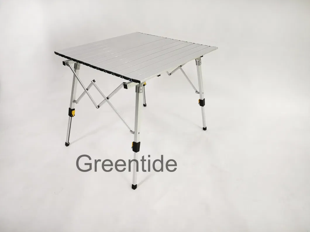 Hot Sale Beach Aluminum Alloy Portable Camping Folding Table Outdoor Furniture CS405