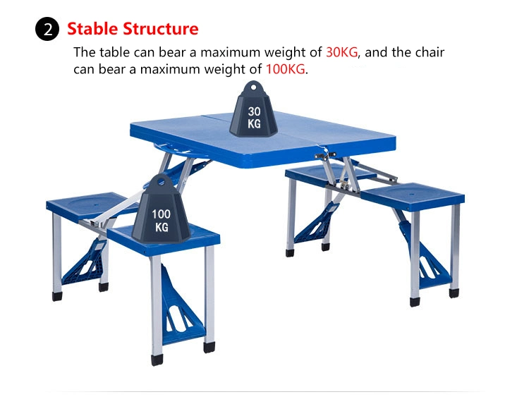 Camping Picnic Folding Table and Chair Set