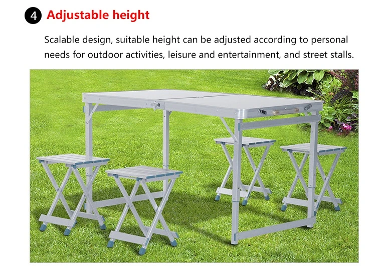 Lightweight Aluminum Alloy Folding Table for Sale
