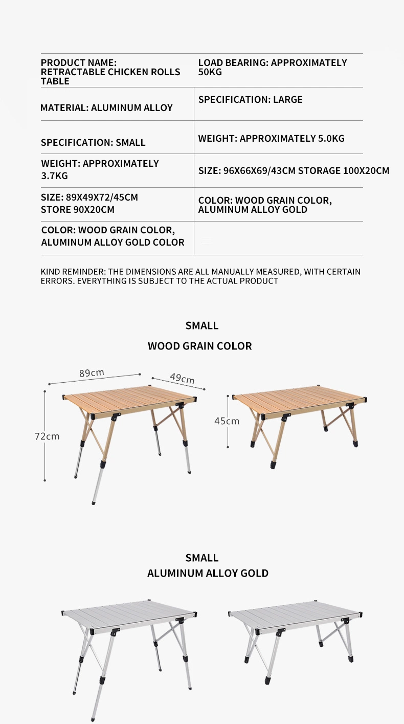 Outdoor Camping Dinner Outdoor Camping Table Folding Table