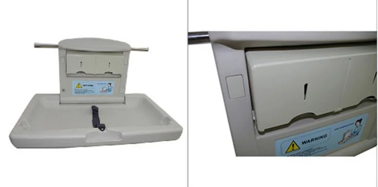 Wall Mount HDPE Baby Changing Station Portable, Foldable Changing Table for Baby