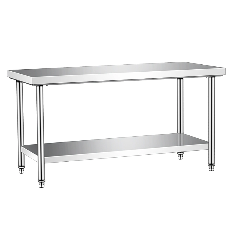 Custom Stainless Steel Corrosion Resistant Dining Hall Foldable Work Table Industrial Portable Kitchen Folding Work Table