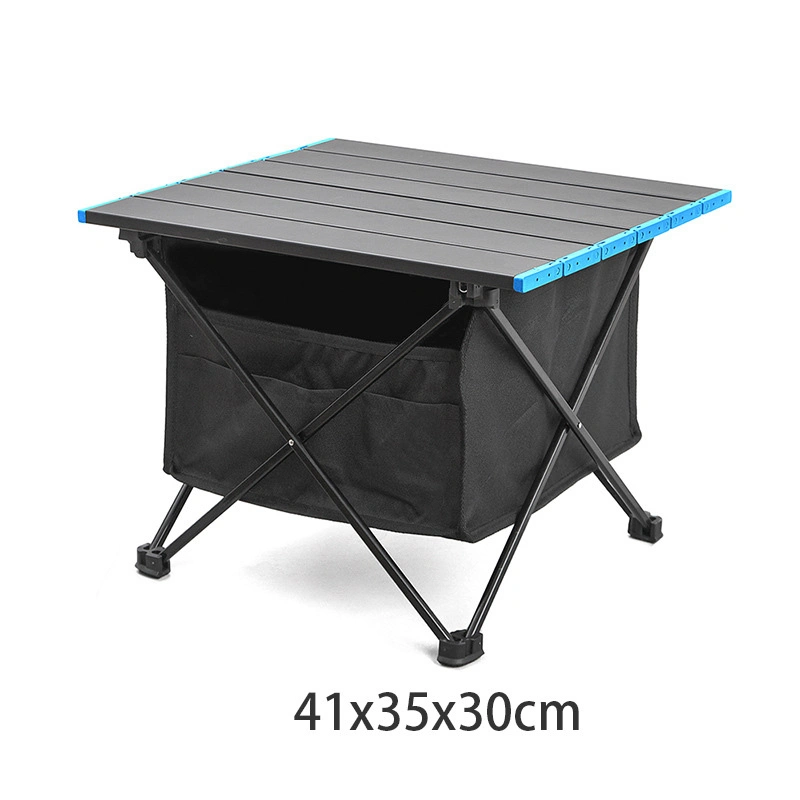 Foldable Table, Aluminum Alloy Table Foldable Desk Table Outdoor Camping Wyz16064