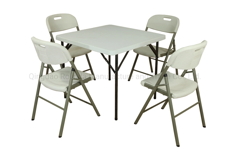 Adjustable Personal Table, Camping Tables That Fold up Lightweight, Nice Plastic Folding Table - White, Small Folding Tables for Small Spaces