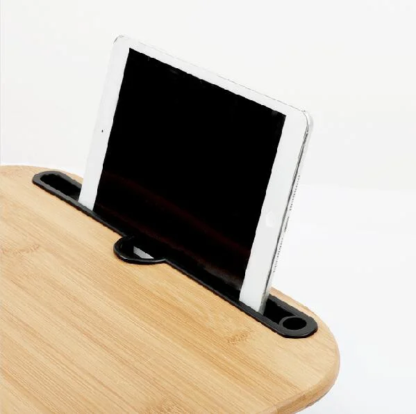 Portable Multifunctional Bamboo Folding Computer Table