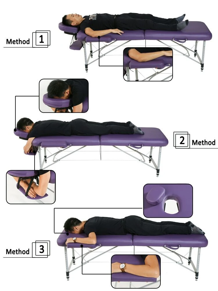 Buy Shistsu Best Portable Commercial Lightweight Aluminium Folding SPA CE Massage Table