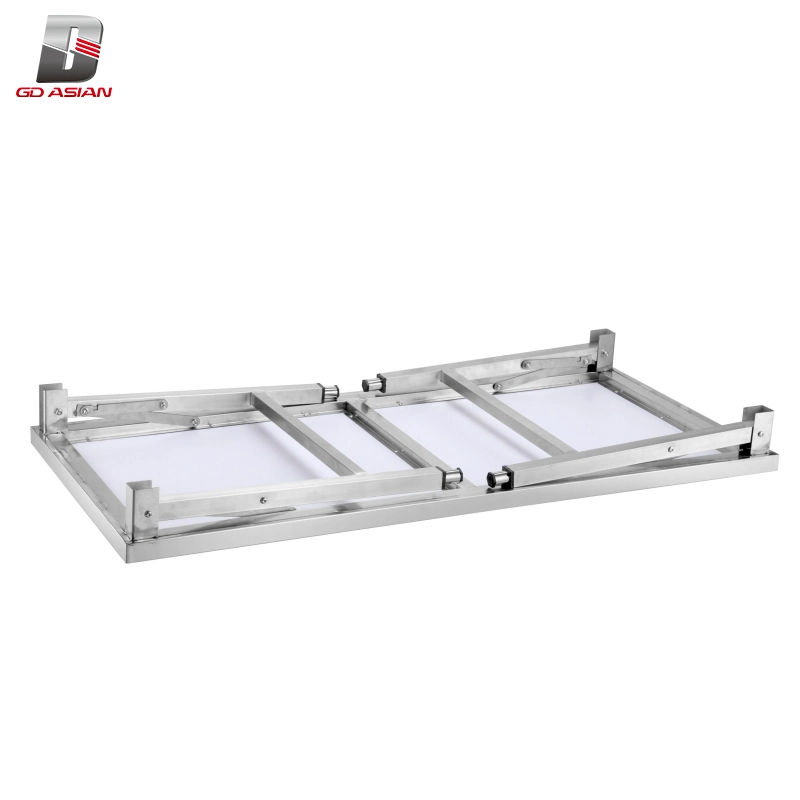 1000mm Stainless Steel Square Tube Folding Work Table