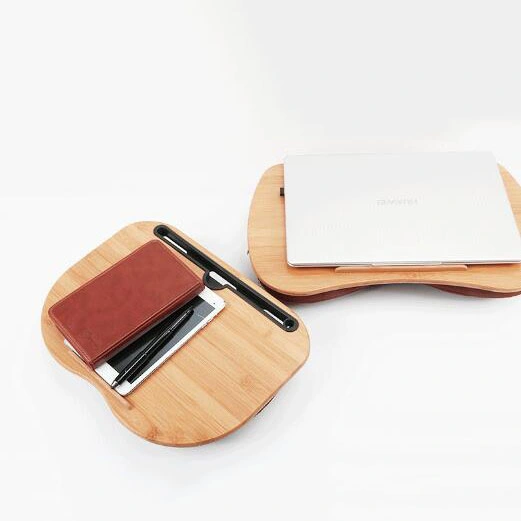 Portable Multifunctional Bamboo Folding Computer Table