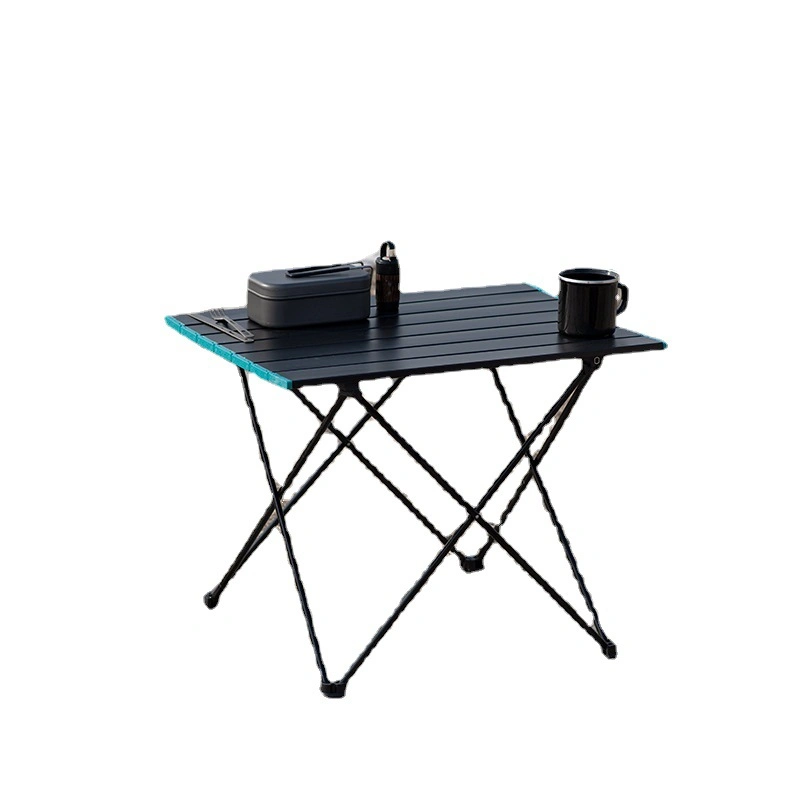 Foldable Table, Aluminum Alloy Table Foldable Desk Table Outdoor Camping Wyz16064