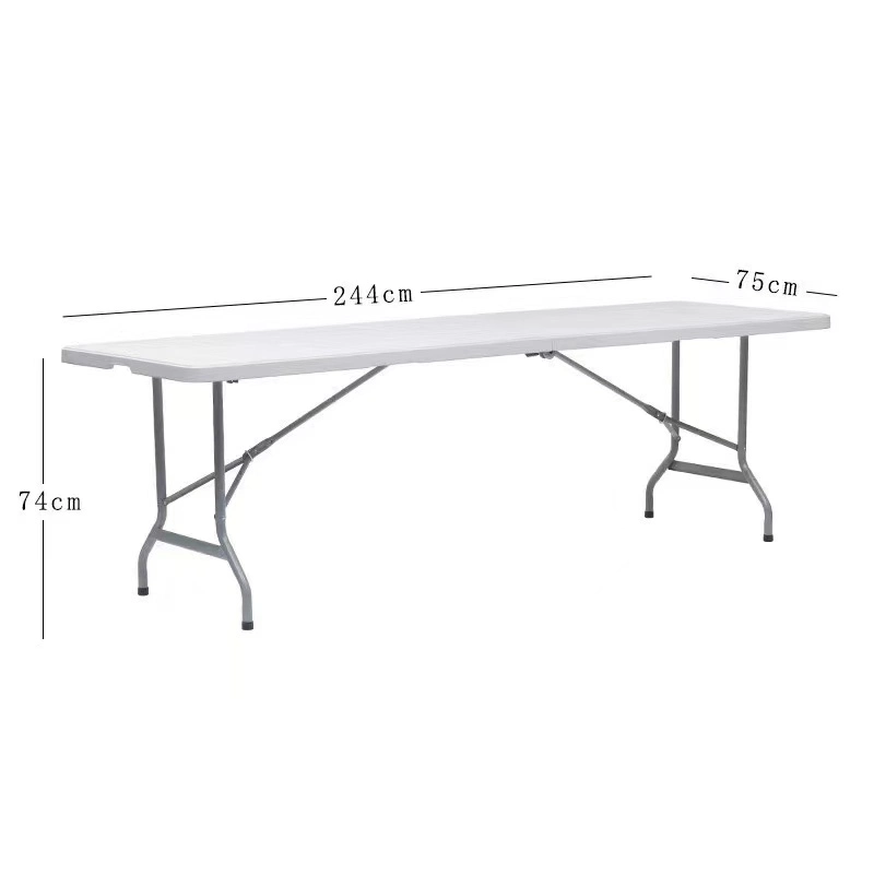 Modern Outdoor Camping Table Restaurant Dining Picnic Banquet Foldable Plastic Portable Table