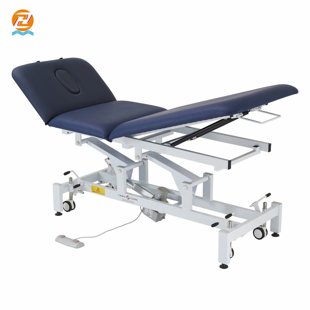 Hydro Therapy Massage Bed Portable Medical Examination Tables with Foot Bar System Treatment Bed for Physiotherapy Clinic