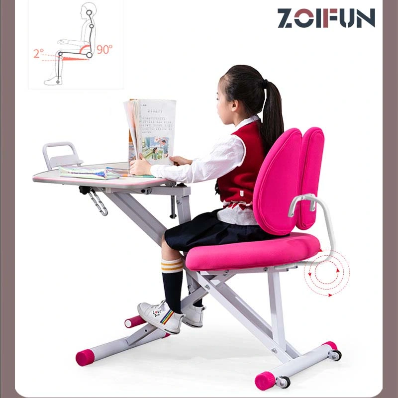 Wholesale Plastic Rectangle Folding Study Desk Furniture Sets Play Children Table and Chair for Kindergarten Kids Use