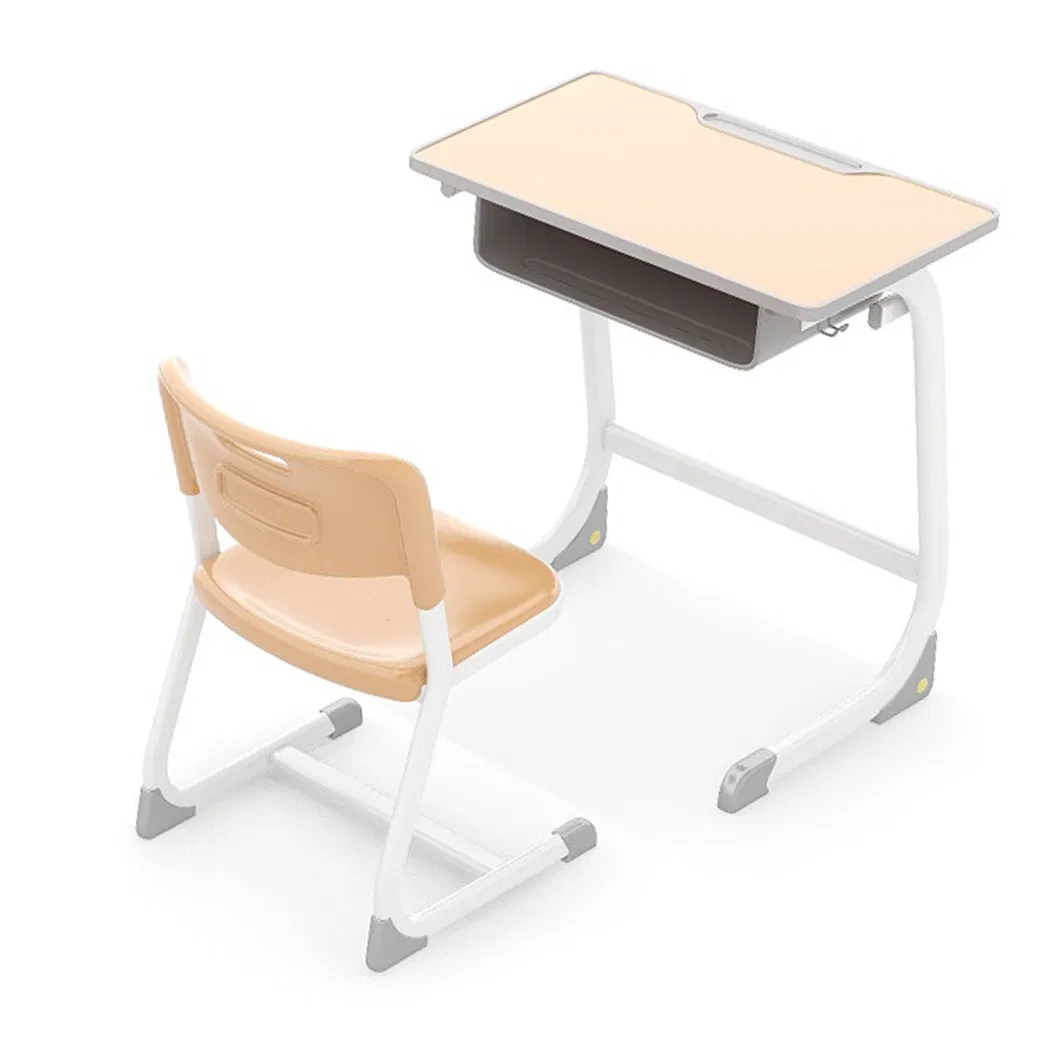 High Quality Plastic Foldable Chair Kid Student Furniture Educational Study Table Chair