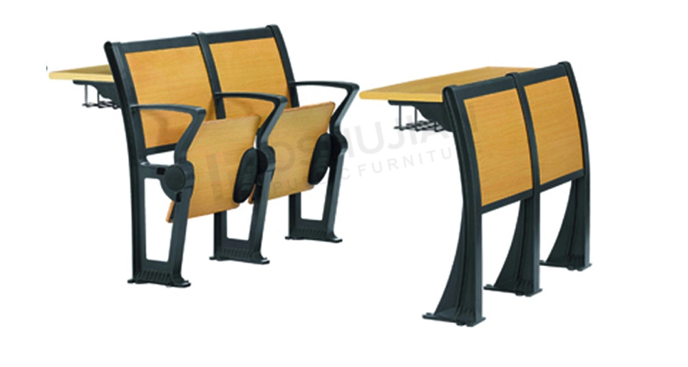 University School Desk and Chair Furniture Steel Wooden Folding Classroom Training Room Students Tables and Chairs Set