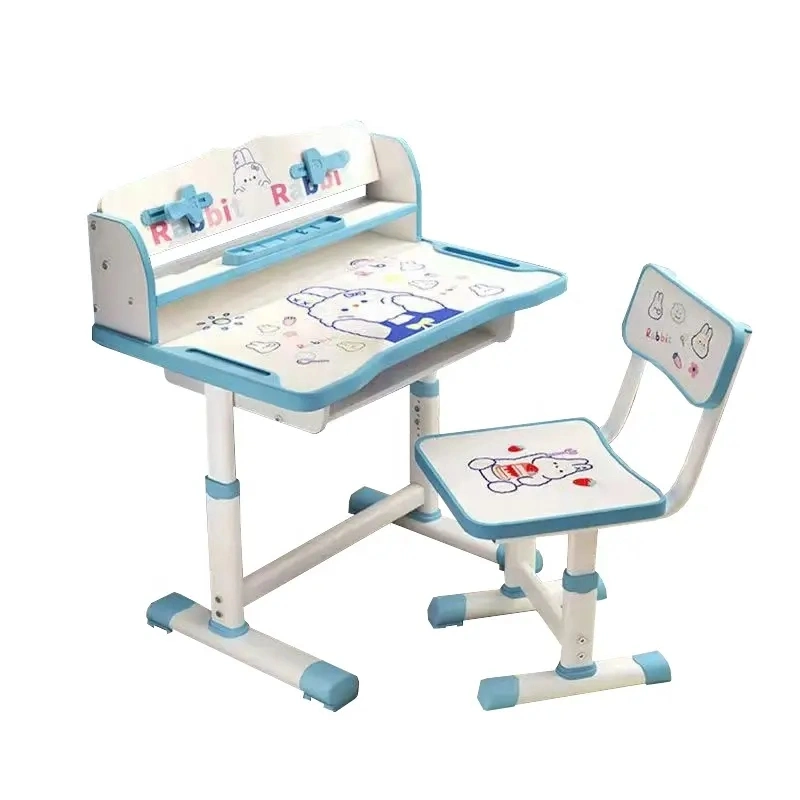 Factory Directly Supply Adjustable Kids Study Desk and Chair Kid Chairs and Table Set Study