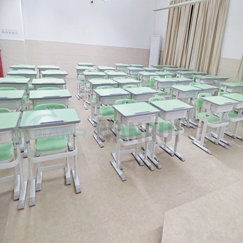 Top Sale Plastic Foldable Chair School Study Table Training Desk Chair Set