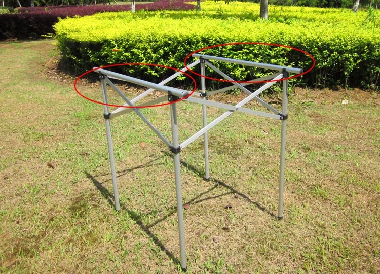 Portable Aluminum Picnic Outdoor Picnic BBQ S Size Folding Table