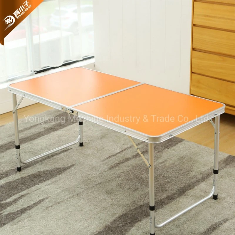 Outdoor Folding Table Aluminum Alloy Picnic Table and Chair Portable Simple Table