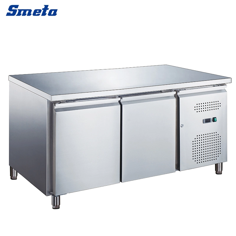 Smeta 282L Counter Top Freezer Commercial Pizza Table Freezer