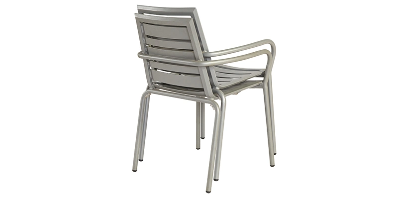 Outdoor Patio Garden Dining Furnite Stackable Chair and Foldable Table