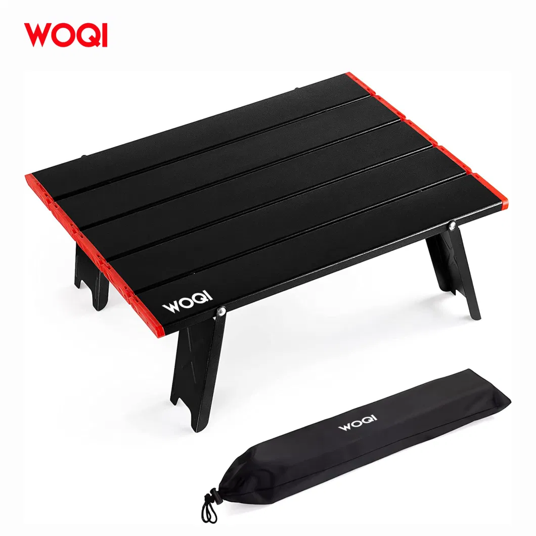 New Design Portable Black Folding Picnic Camping Table