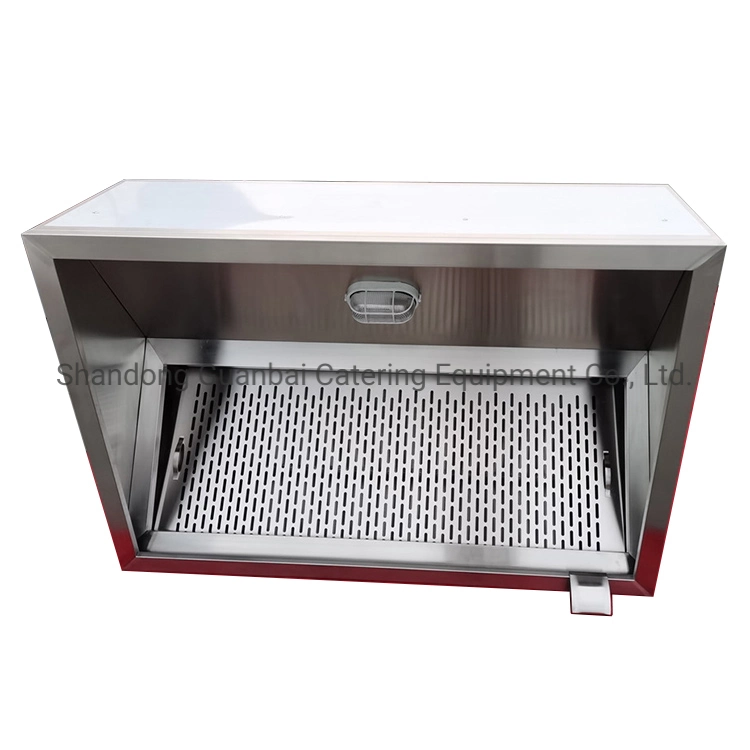 Shandong folding table modern stainless steel foldable workbench from Guanbai as fast food equipment