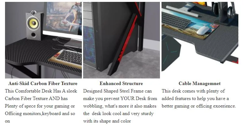 PC Gaming Table Hot Selling Computer Nice Design Gaming Chair PC Table