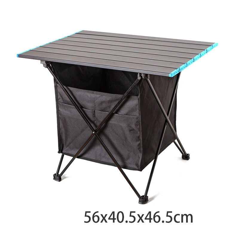 Foldable Table, Aluminum Alloy Table Foldable Desk Table Outdoor Camping Wyz16064