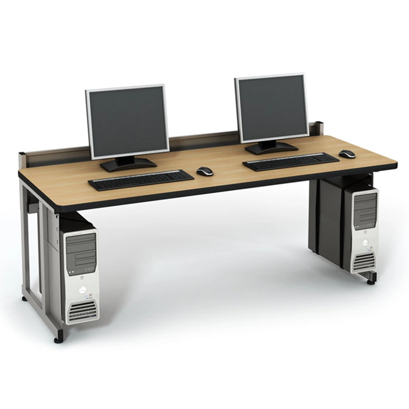 Folding School Computer Laboratory Furniture Desk Computer Lab Table