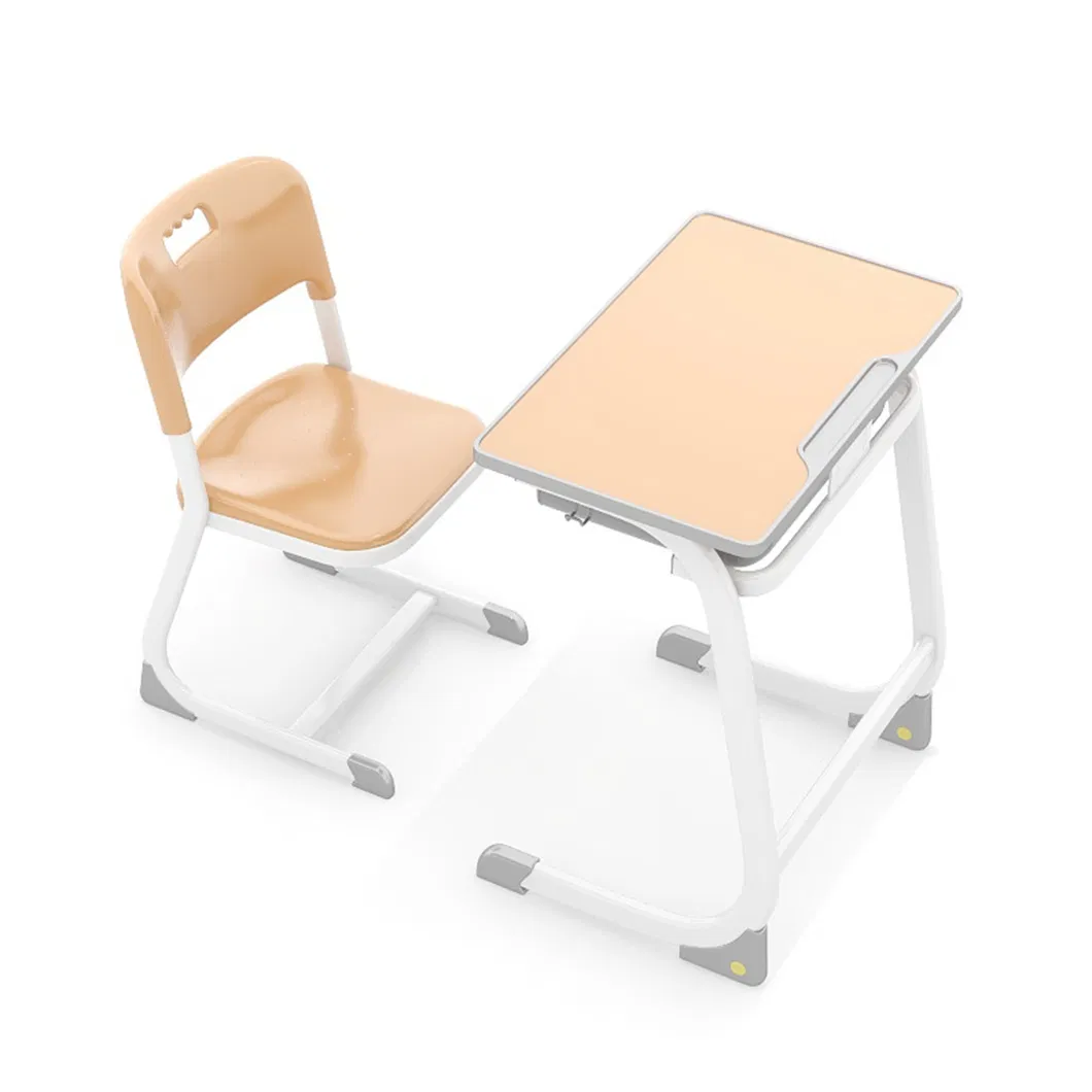 High Quality Plastic Foldable Chair Kid Student Furniture Educational Study Table Chair