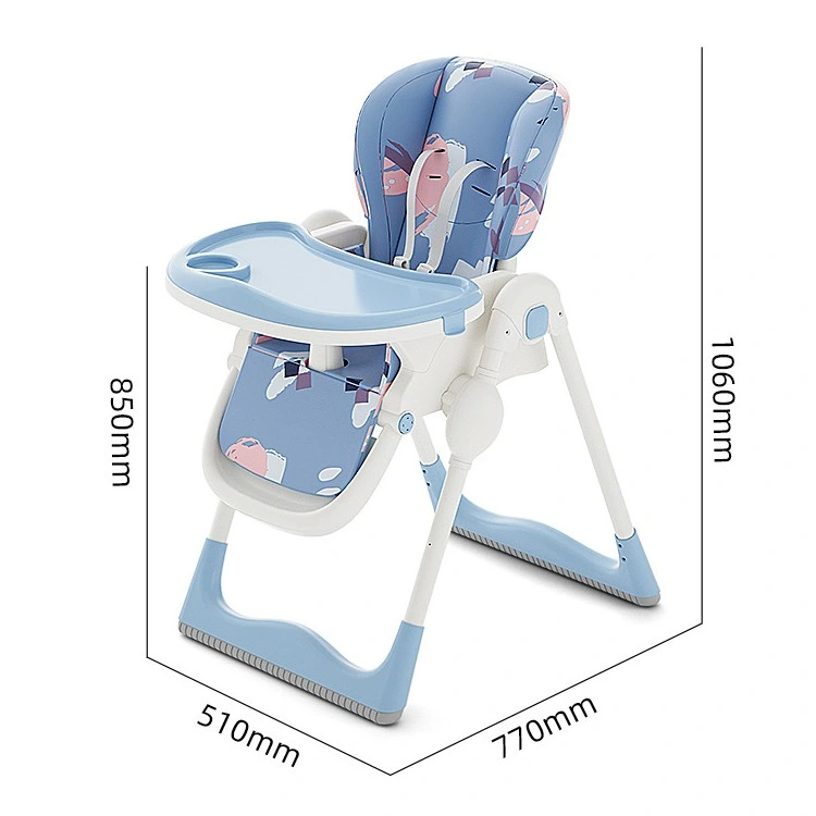 Portable Kids Table Foldable Dining Chair Adjustable Height